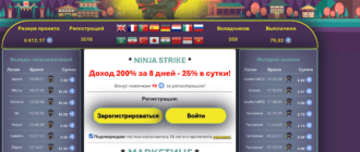 Ninja-Strike отзывы и обзор о проекта