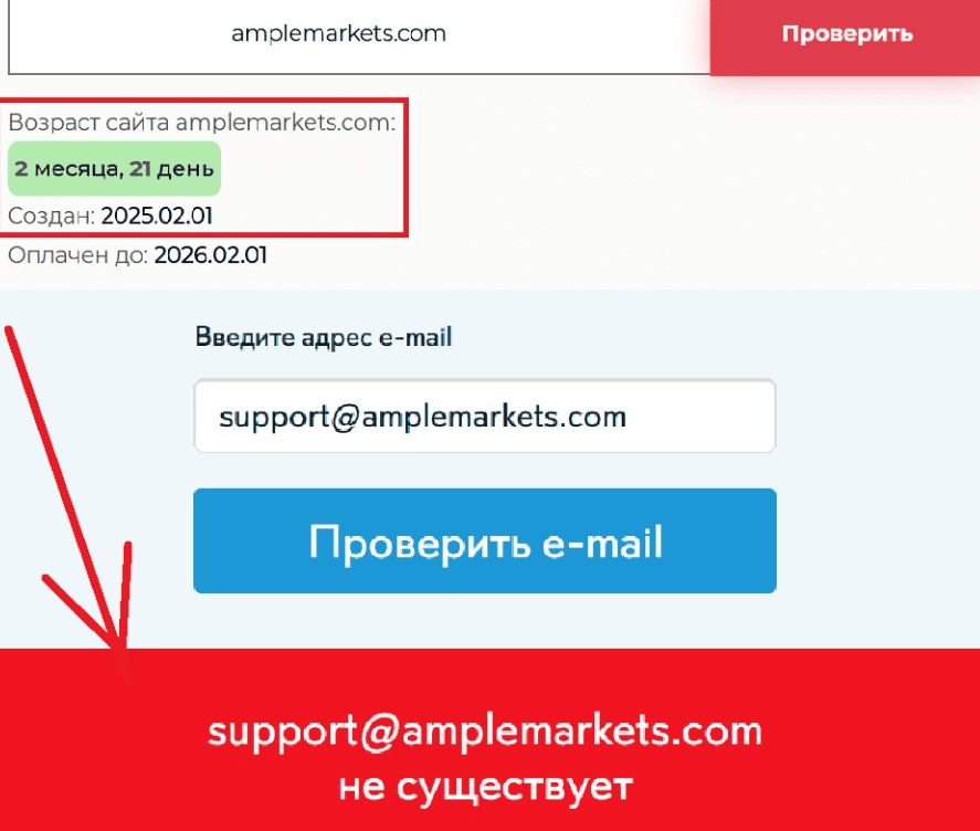 Ample Markets — отзывы и разоблачение сомнительного брокера