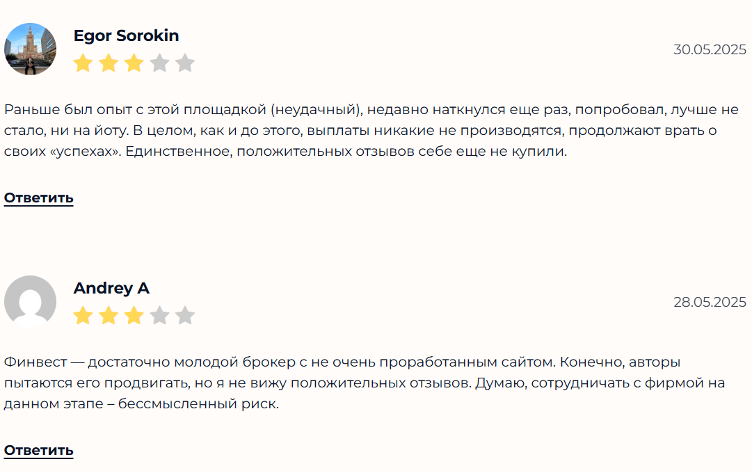 Finvest TOP — отзывы, осторожный взгляд на проект от которого веет машенничеством