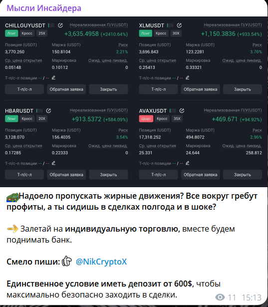 Мысли Инсайдера: отзывы, правда о канале и схема вовлечения подписчиков