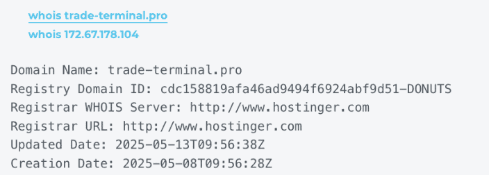 Trade Terminal Pro — отзывы, подозрительная платформа или очередной лжеброкер?