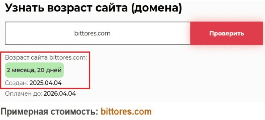 Bittores — отзывы и разоблачение: криптобиржа или очередной скам?