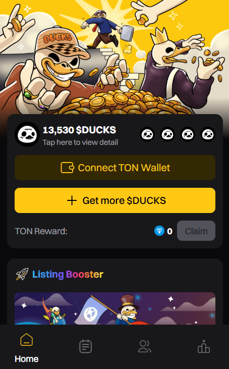 DUCKS — отзывы, новая ловушка под видом Telegram-игры на TON