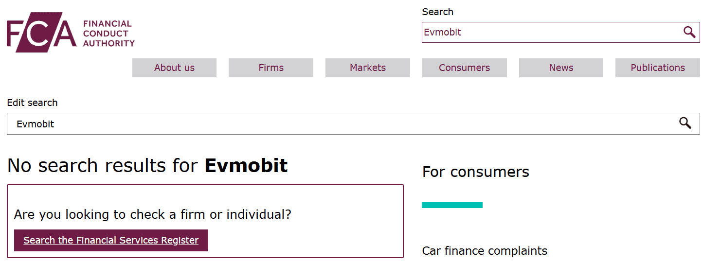 Evmobit — отзывы и разоблачение: фейковая биржа под видом криптоплатформы