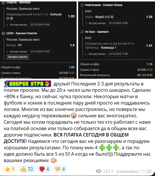 Прогнозы на спорт от Мурика — отзывы и разоблачение каппера, бонусов и мифов о «25 годах опыта»