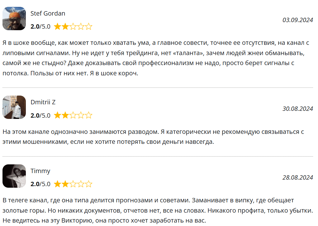 Vi Trader — отзывы и разоблачение Telegram-канала с сигналами Pocket Option