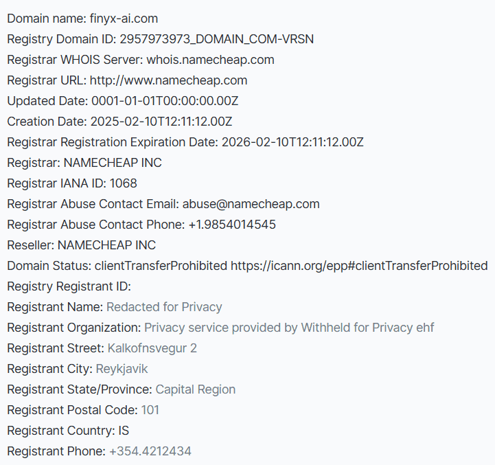 Finyx AI: отзывы и обзор деятельности и анализ предоставляемых сведений