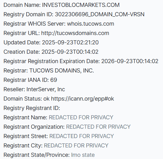 Investobloc Market: отзывы, проверка безопасности и реальный вывод