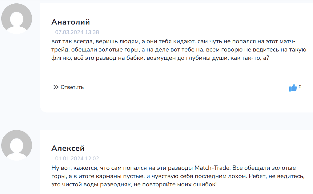 Match-Trade Technologies: отзывы — что скрывает компания на самом деле?