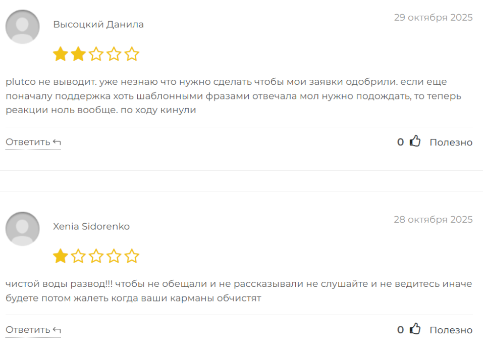 Plutco: обзор, признаки мошенничества и анализ проекта