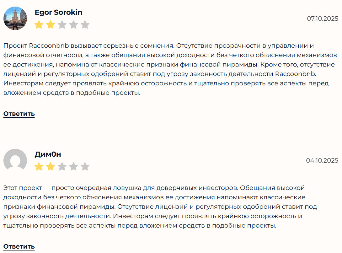 RaccoonBNB: кошелёк или очередная ловушка для криптоинвесторов?