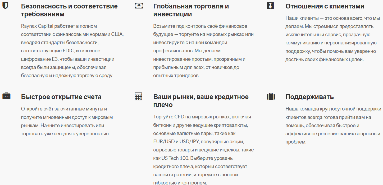 Raynex Capital — новый «международный брокер» с признаками типичного мошеннического проекта