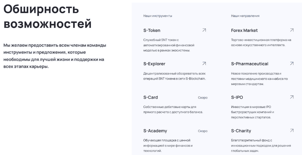 S-Group — отзывы о пирамиде под видом инвестиционной платформы