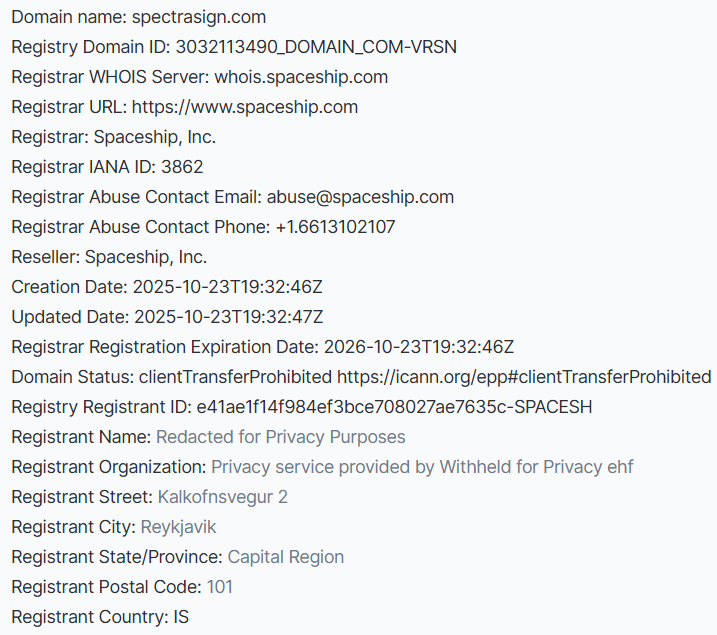 Spectrasign: полный разбор. Почему проект признан нелегальным и несет прямые риски для инвесторов
