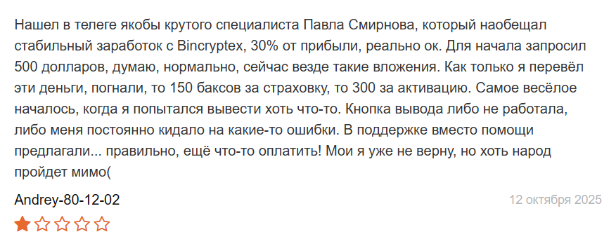 Bincryptex — отзывы: бинарные опционы «за 60 секунд» и вопросы к легальности