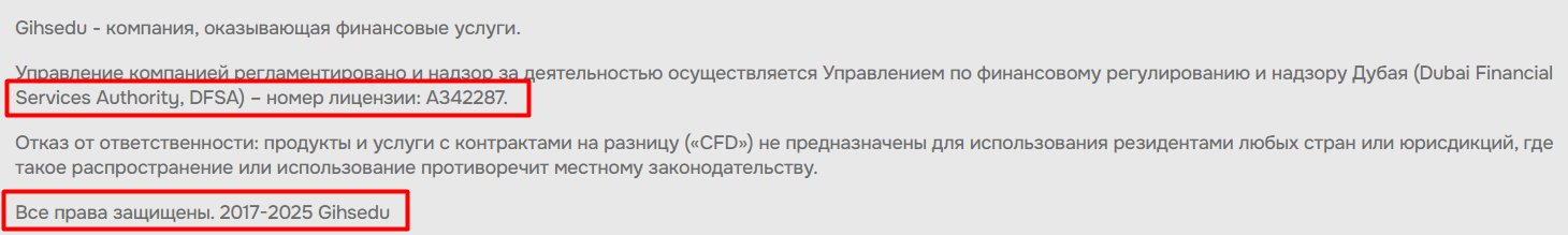 Gihsedu — отзывы о брокере и разбор реальной деятельности