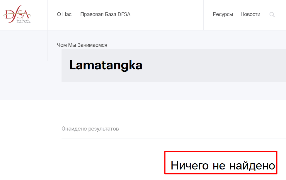Lamatangka — отзывы и проверка брокера. Почему lamatangka.com представляет высокий риск