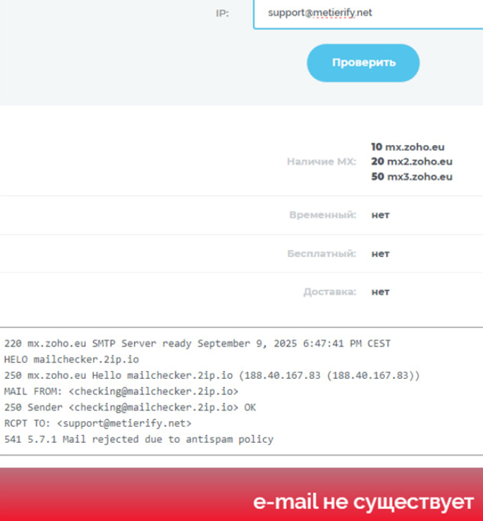 Metierify — отзывы о брокере: лицензированный проект или имитация надёжной платформы?