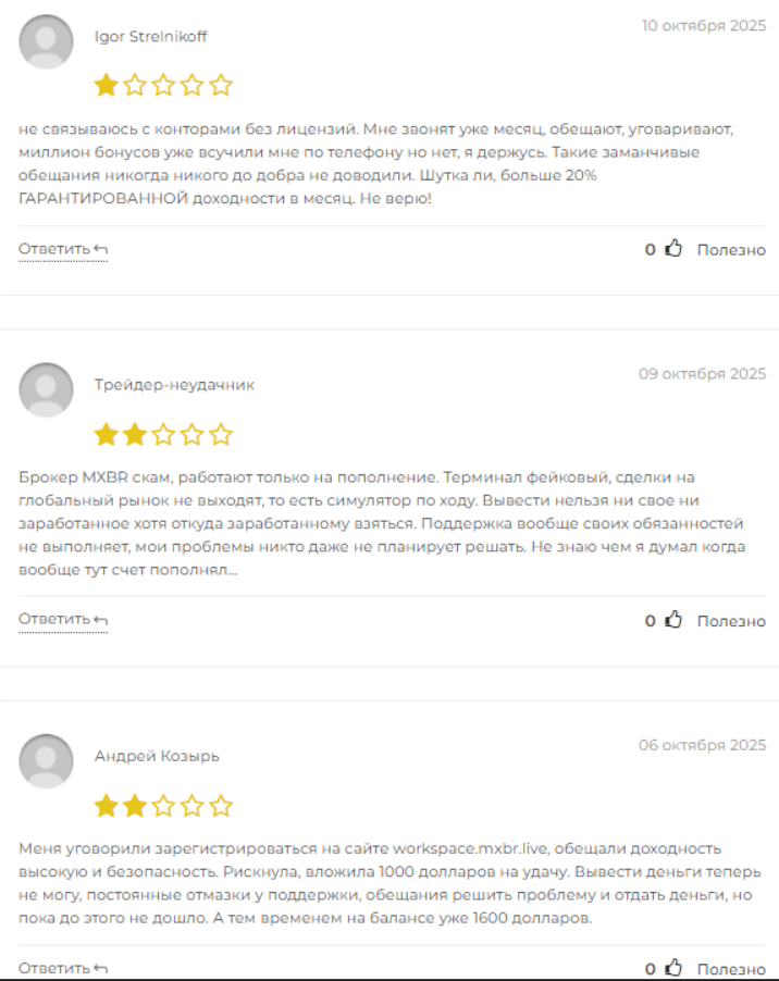 MXBR (MXbr Trader) — отзывы о платформе: реальный брокер или очередной псевдотрейдинг?
