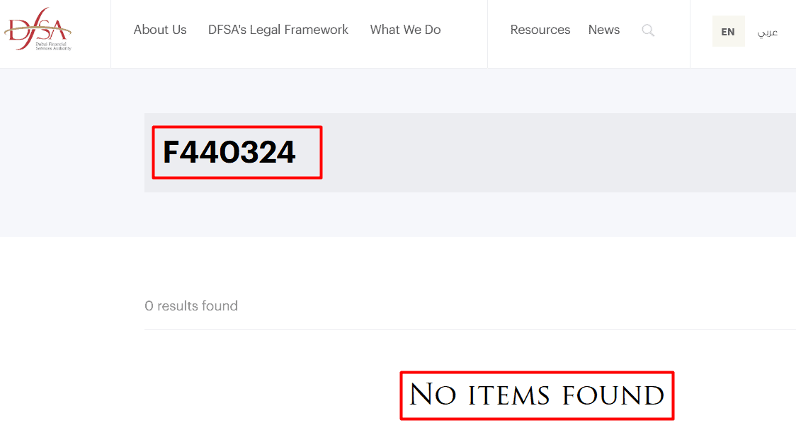 Gvorganix — отзывы о брокере: лицензия DFSA заявлена, но не подтверждена реестрами